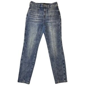 Simply Vera Wang Ankle‎ Skinny Jeans High Rise Denim Blue Wash Size 6